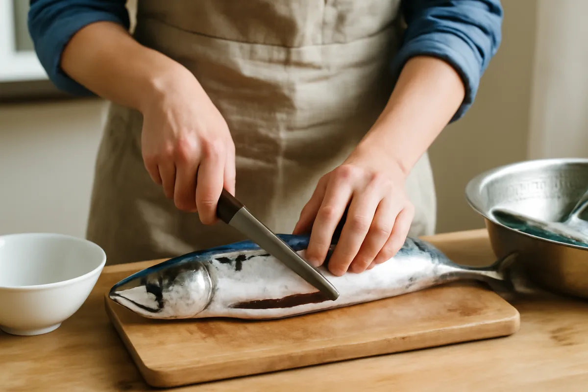 Come pulire lo sgombro prima di cucinarlo: il metodo che semplifica tutto