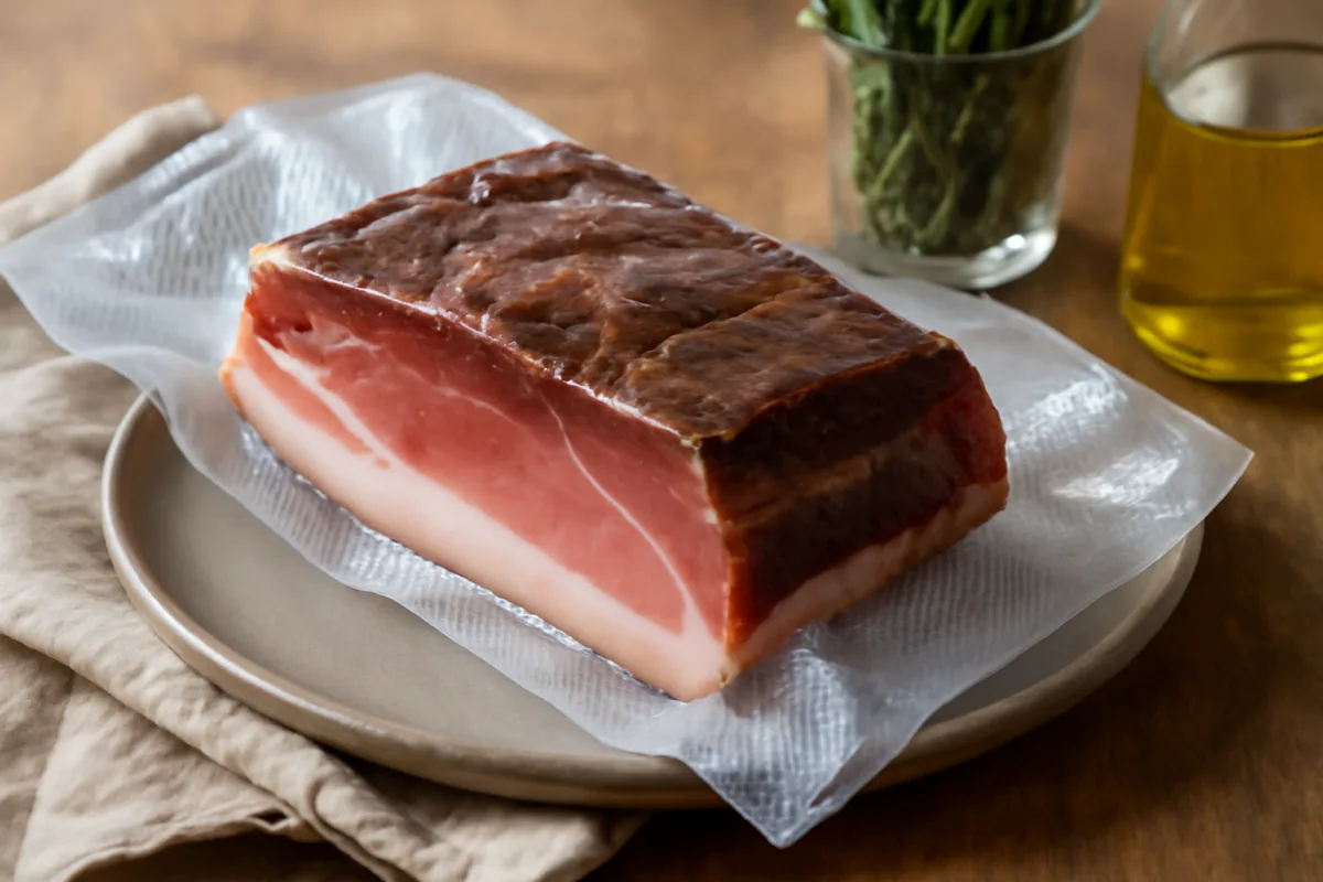 Come si conserva lo speck sottovuoto: il metodo che mantiene freschezza e sapore