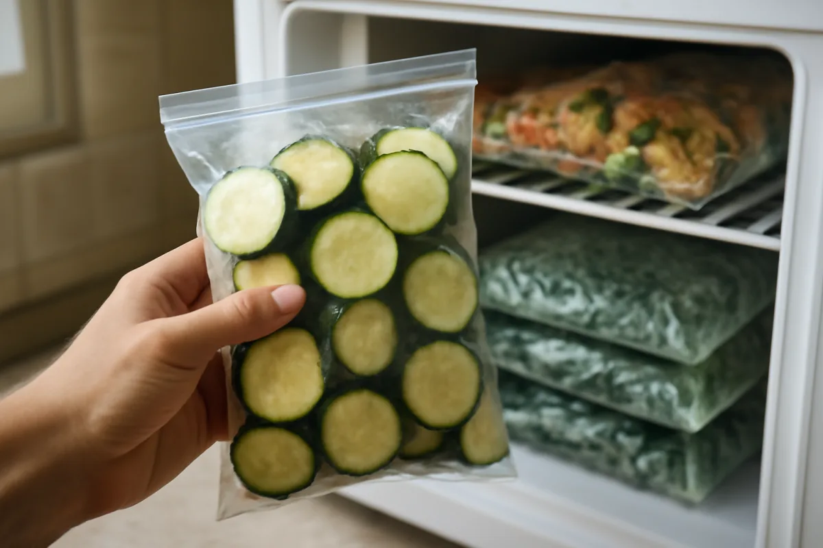 Conservare le zucchine in freezer: il trucco che mantiene sapore e consistenza