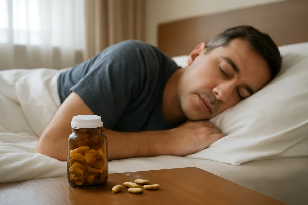 Integratore naturale per dormire meglio: quello che succede al sonno dopo l’uso