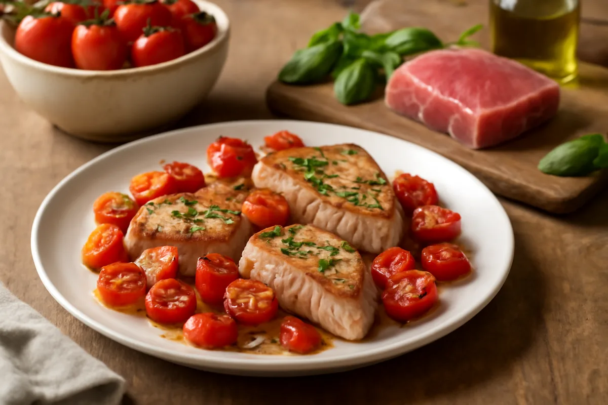 Ricette con tonno fresco e pomodorini: il trucco per un piatto estivo irresistibile
